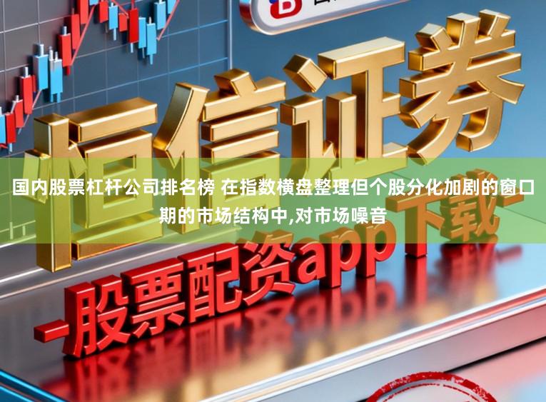 国内股票杠杆公司排名榜 在指数横盘整理但个股分化加剧的窗口期的市场结构中,对市场噪音