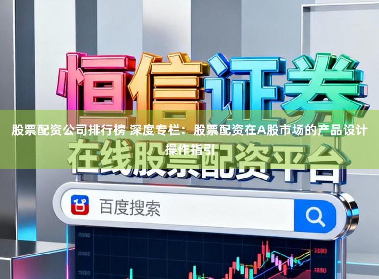 股票配资公司排行榜 深度专栏：股票配资在A股市场的产品设计操作指引