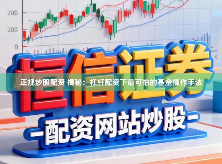 正规炒股配资 揭秘：杠杆配资下最可怕的基金操作手法