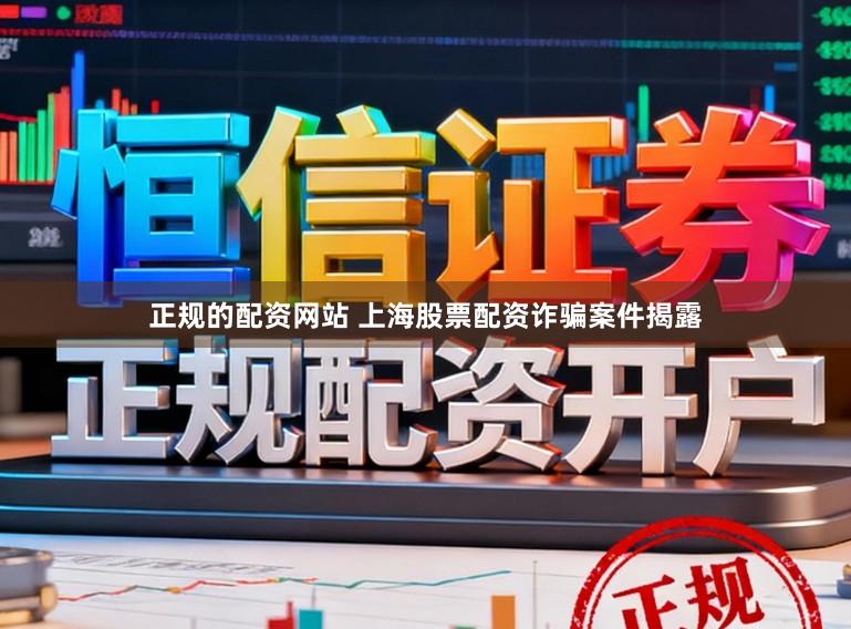 正规的配资网站 上海股票配资诈骗案件揭露